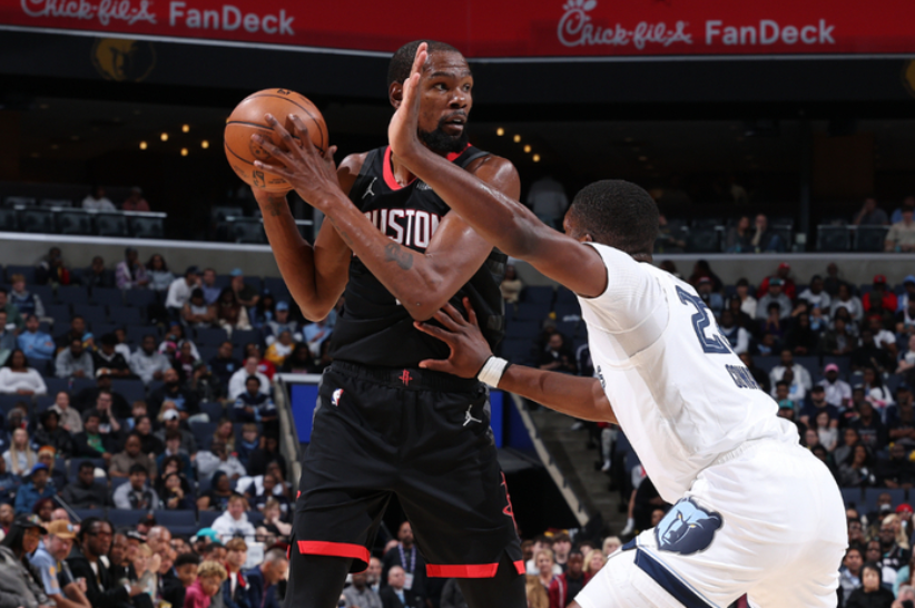 大逆转！火箭双杀灰熊，杜兰特轰33+8，阿门连创2大纪录 申京高效